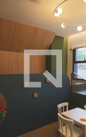 Studio para alugar com 31m², 1 quarto e sem vaga Studio para alugar com 31m², 1 quarto e sem vagaÁrea comum - Brinquedoteca