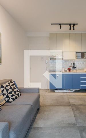 Apartamento para alugar com 30m², 1 quarto e 1 vagaSala