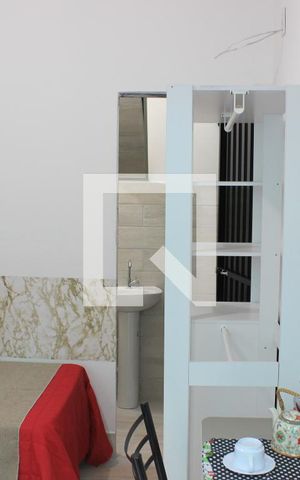 Studio para alugar com 27m², 1 quarto e sem vagaQuarto da kitnet