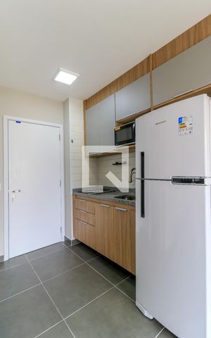 Studio para alugar com 25m², 1 quarto e sem vagaCozinha
