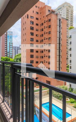 Studio para alugar com 25m², 1 quarto e sem vagaVaranda