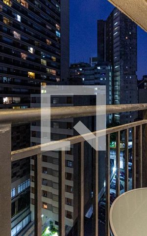 Studio à venda com 24m², 1 quarto e sem vagaVaranda