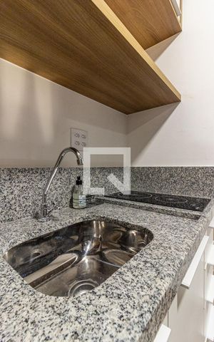 Studio à venda com 24m², 1 quarto e sem vagaCozinha