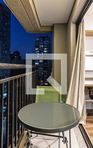 Studio à venda com 24m², 1 quarto e sem vagaVaranda