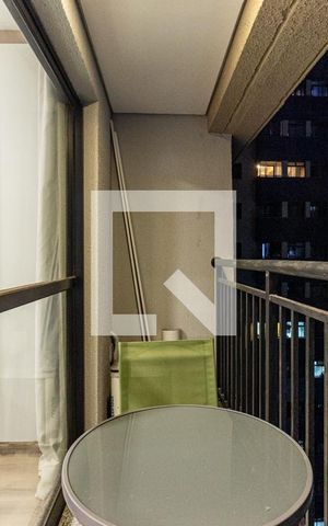 Studio à venda com 24m², 1 quarto e sem vagaVaranda