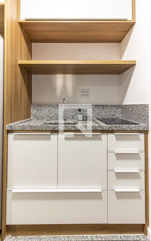 Studio à venda com 24m², 1 quarto e sem vagaCozinha