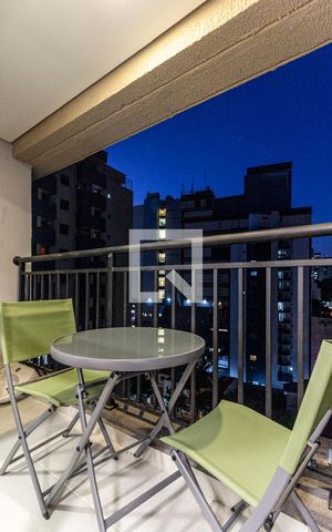 Studio à venda com 24m², 1 quarto e sem vagaVaranda
