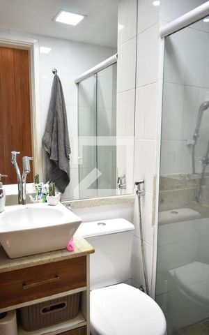 Apartamento para alugar com 52m², 2 quartos e 1 vagaBanheiro da Suíte