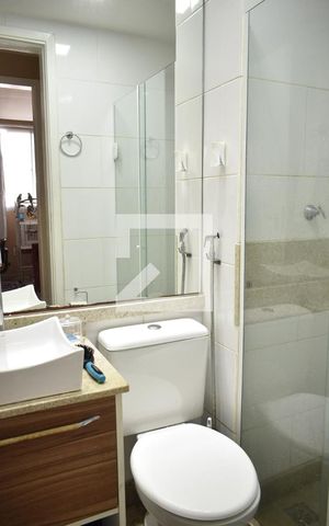 Apartamento para alugar com 52m², 2 quartos e 1 vagaBanheiro 2