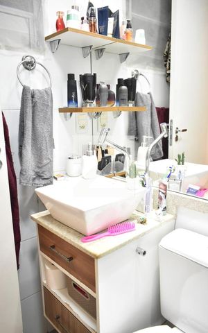 Apartamento para alugar com 52m², 2 quartos e 1 vagaBanheiro da Suíte