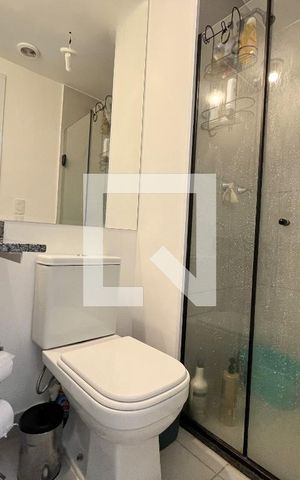Apartamento à venda com 30m², 1 quarto e sem vaga Apartamento à venda com 30m², 1 quarto e sem vagaBanheiro