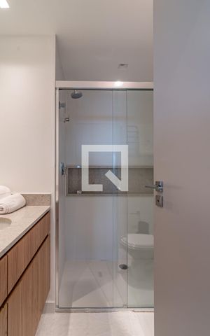 Apartamento para alugar com 66m², 1 quarto e 1 vagaBanheiro da suíte