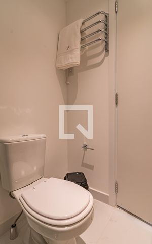 Apartamento para alugar com 66m², 1 quarto e 1 vagaBanheiro da suíte