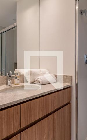 Apartamento para alugar com 66m², 1 quarto e 1 vagaBanheiro da suíte