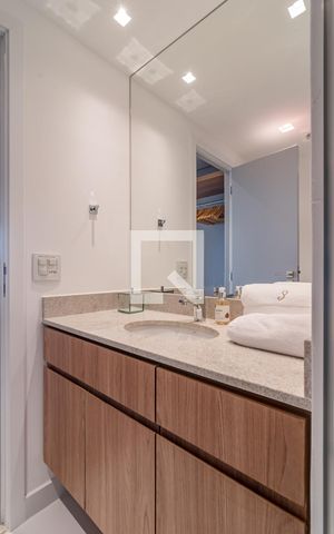 Apartamento para alugar com 66m², 1 quarto e 1 vagaBanheiro da suíte