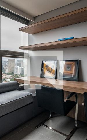 Apartamento para alugar com 66m², 1 quarto e 1 vagaVaranda da Suíte