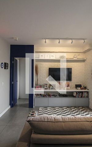 Apartamento à venda com 64m², 1 quarto e 2 vagas Apartamento à venda com 64m², 1 quarto e 2 vagasSala