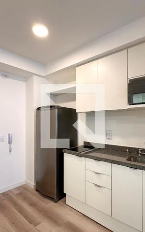 Studio à venda com 25m², 1 quarto e sem vagaCozinha