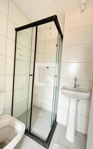 Apartamento para alugar com 27m², 1 quarto e sem vagaBanheiro da Suíte