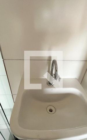 Apartamento para alugar com 27m², 1 quarto e sem vagaBanheiro da Suíte