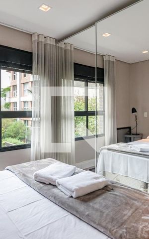 Apartamento para alugar com 40m², 1 quarto e 1 vagaQuarto