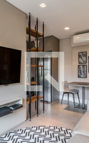Apartamento para alugar com 40m², 1 quarto e 1 vagaSala