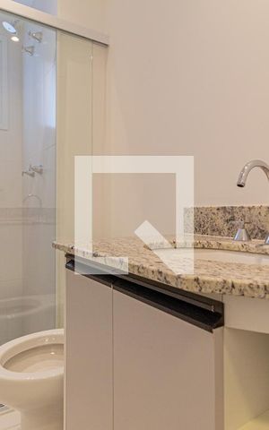 Apartamento para alugar com 66m², 3 quartos e 2 vagasBanheiro da suíte