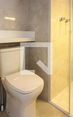 Apartamento para alugar com 59m², 2 quartos e 1 vaga Apartamento para alugar com 59m², 2 quartos e 1 vagaBanheiro Social
