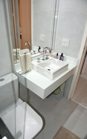 Apartamento à venda com 85m², 3 quartos e 2 vagasBanheiro