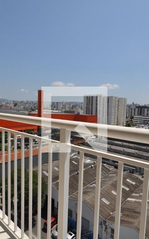 Apartamento à venda com 29m², 1 quarto e sem vagaSacada da Sala