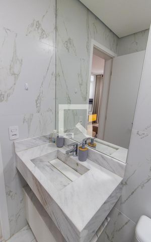 Apartamento à venda com 40m², 1 quarto e 1 vaga Apartamento à venda com 40m², 1 quarto e 1 vagaBanheiro