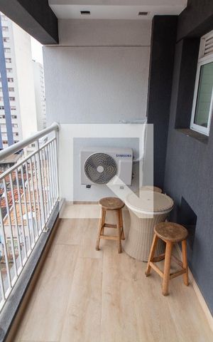 Apartamento à venda com 40m², 1 quarto e 1 vaga Apartamento à venda com 40m², 1 quarto e 1 vagaSacada da Sala