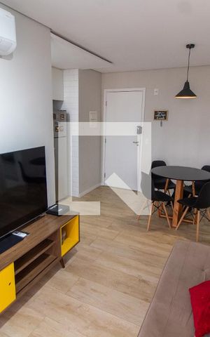 Apartamento à venda com 40m², 1 quarto e 1 vaga Apartamento à venda com 40m², 1 quarto e 1 vagaSala