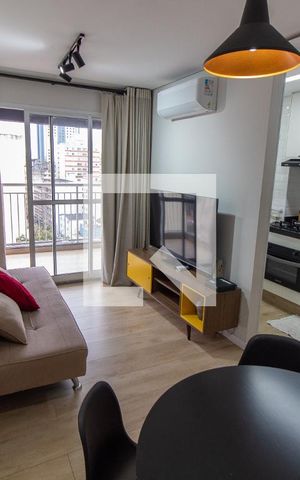 Apartamento à venda com 40m², 1 quarto e 1 vaga Apartamento à venda com 40m², 1 quarto e 1 vagaSala