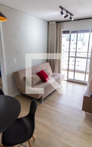 Apartamento à venda com 40m², 1 quarto e 1 vaga Apartamento à venda com 40m², 1 quarto e 1 vagaSala