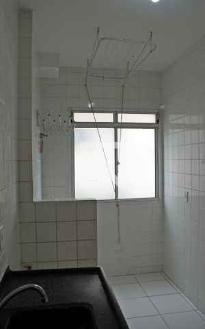 Apartamento para alugar com 44m², 2 quartos e 1 vagaCozinha e Área de Serviço