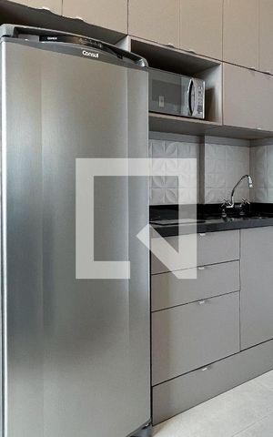 Studio à venda com 27m², 1 quarto e sem vagaCozinha