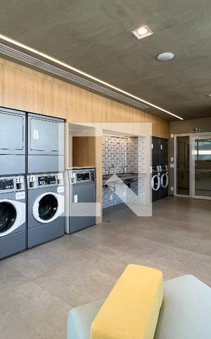 Studio à venda com 27m², 1 quarto e sem vagaLavanderia