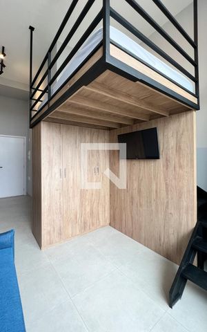 Studio à venda com 27m², 1 quarto e sem vagaStudio