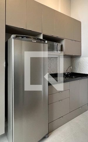 Studio à venda com 27m², 1 quarto e sem vagaCozinha
