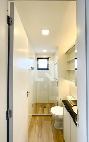 Studio à venda com 26m², 1 quarto e sem vaga Studio à venda com 26m², 1 quarto e sem vagaBanheiro