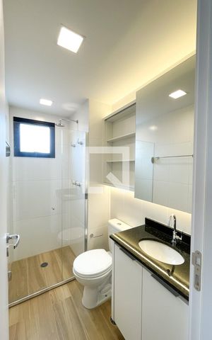 Studio à venda com 26m², 1 quarto e sem vaga Studio à venda com 26m², 1 quarto e sem vagaBanheiro