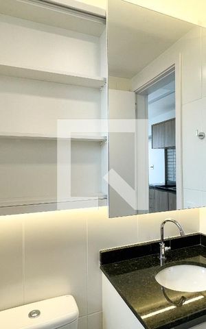 Studio à venda com 26m², 1 quarto e sem vaga Studio à venda com 26m², 1 quarto e sem vagaBanheiro
