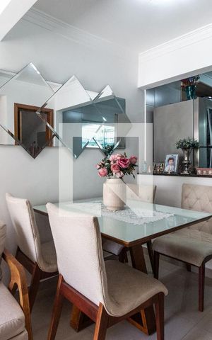 Casa de condomínio à venda com 80m², 2 quartos e 2 vagas Casa de condomínio à venda com 80m², 2 quartos e 2 vagasSala de jantar