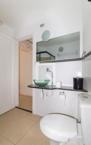Apartamento para alugar com 29m², 1 quarto e sem vaga Apartamento para alugar com 29m², 1 quarto e sem vagaBanheiro