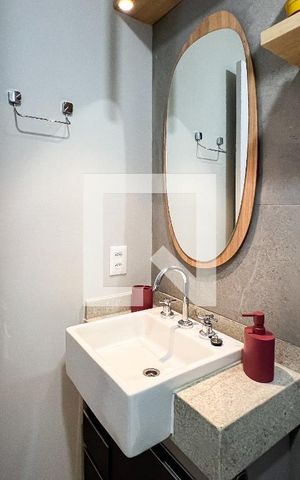 Studio para alugar com 27m², 1 quarto e sem vagaBanheiro