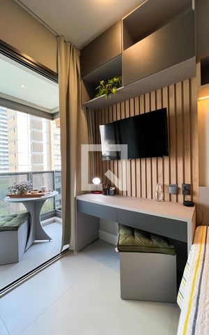 Studio para alugar com 27m², 1 quarto e sem vagaStudio