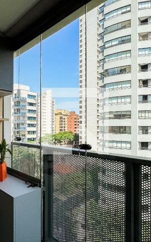 Studio para alugar com 27m², 1 quarto e sem vagaSacada