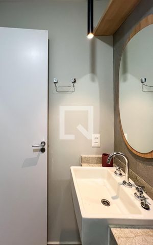 Studio para alugar com 27m², 1 quarto e sem vagaBanheiro