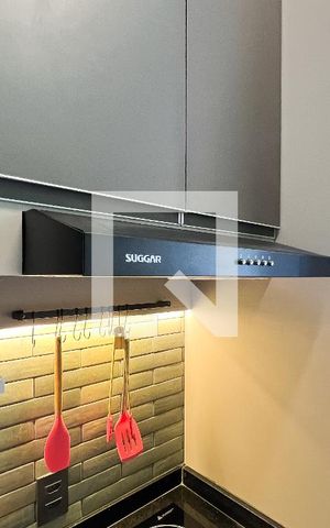 Studio para alugar com 27m², 1 quarto e sem vagaCozinha